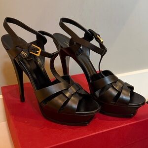AUTHENTIC YSL TRIBUTE HEELS